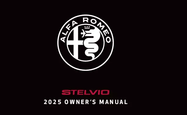 2025 Alfa Romeo Stelvio owners manual